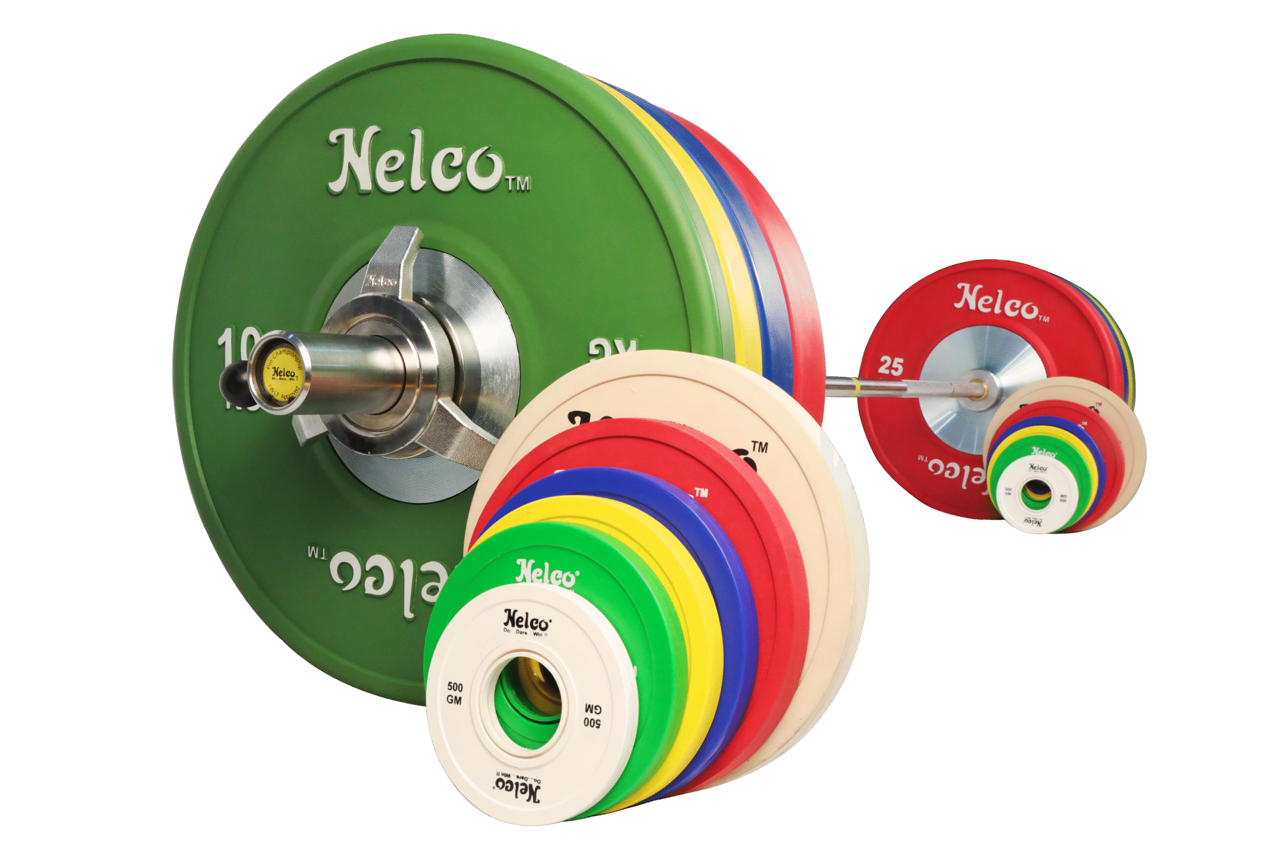 CHAMPIONSHIP BARBELL SET WOMEN – 185 KG (IWF APPROVED)