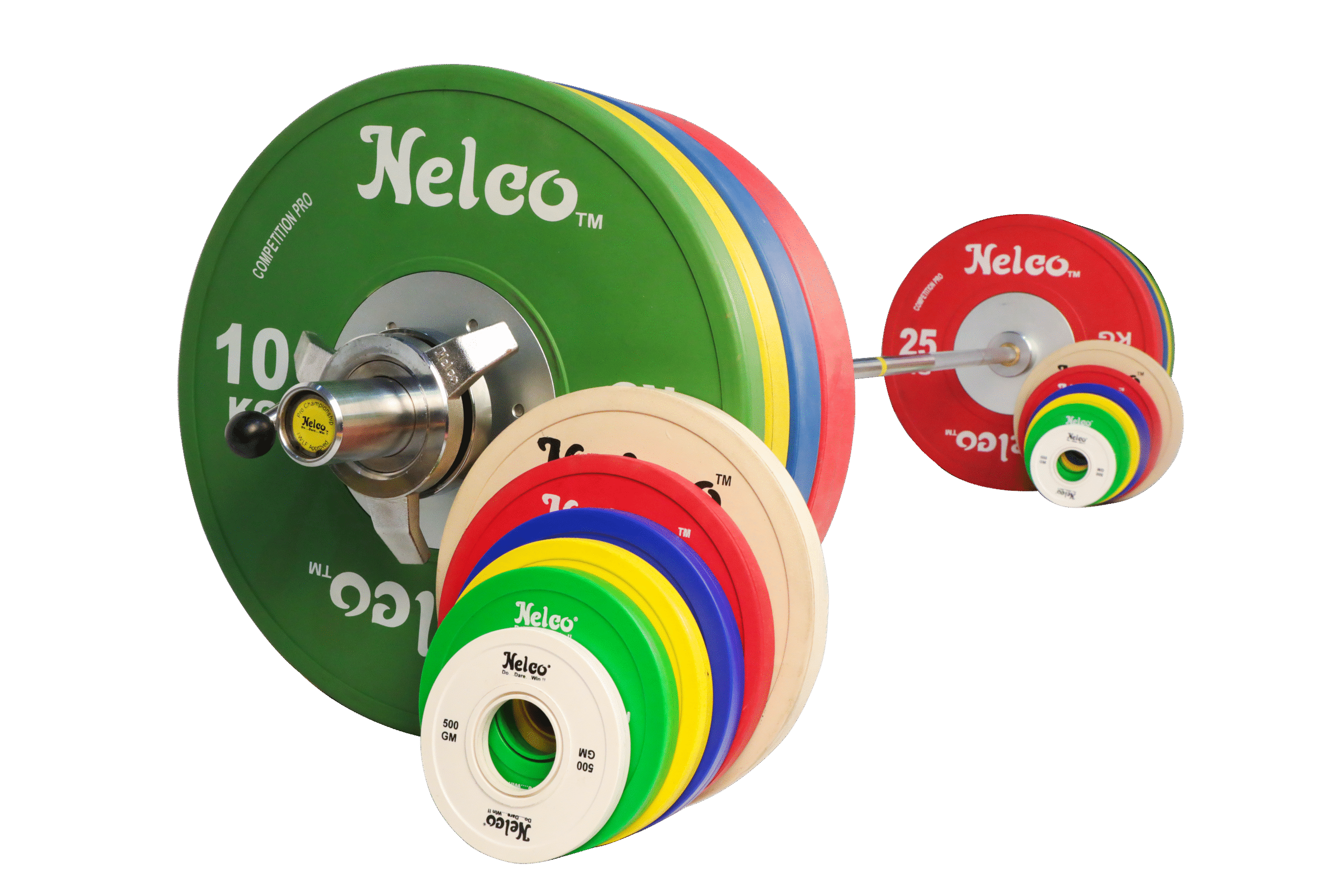 PRO COMPETITION BARBELL SET WOMEN – 185 KG (IWF APPROVED)