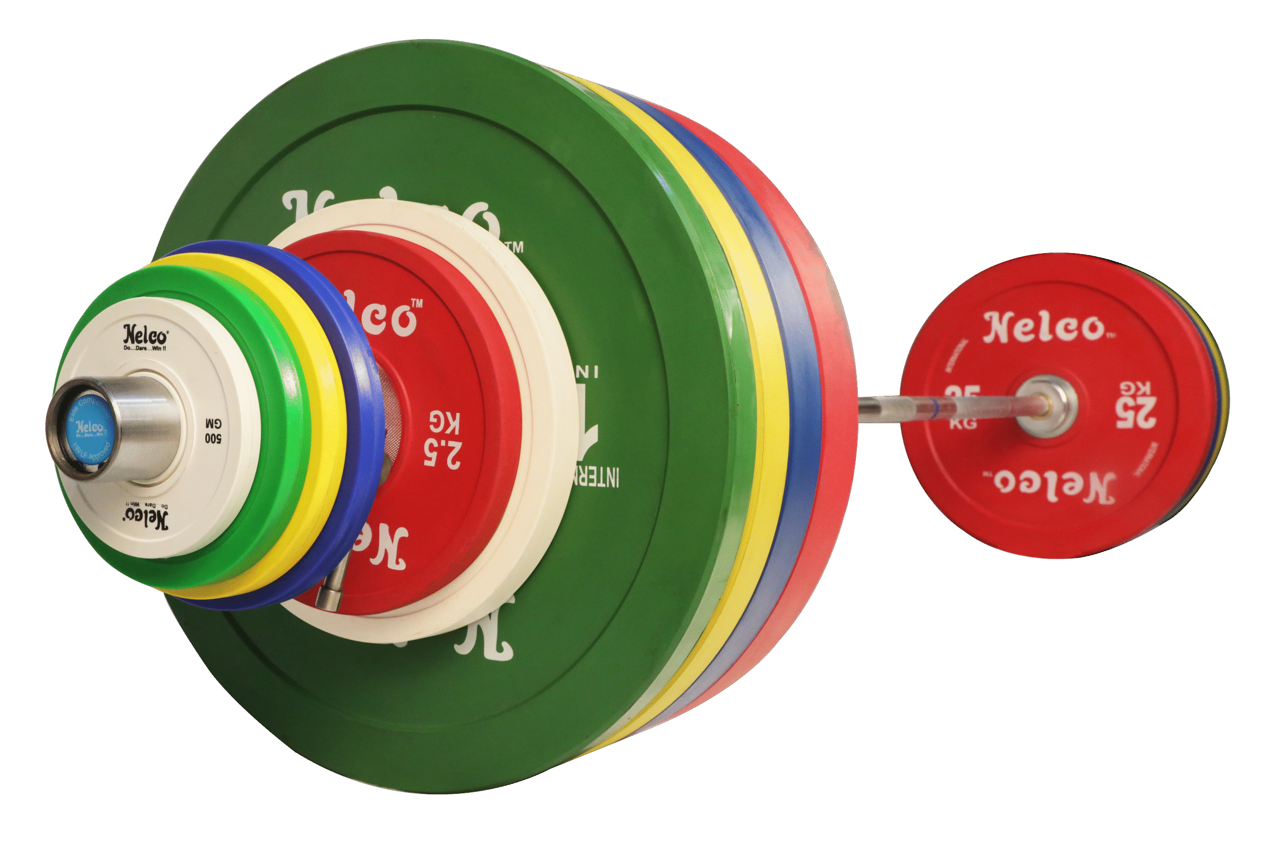 INTERNATIONAL BARBELL SET MEN – 190KG (IWF APPROVED )